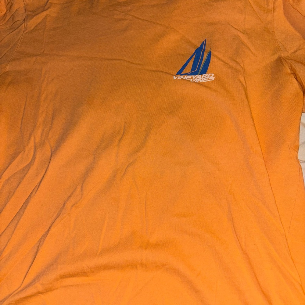 Vineyard Vines Orange Long Sleeve